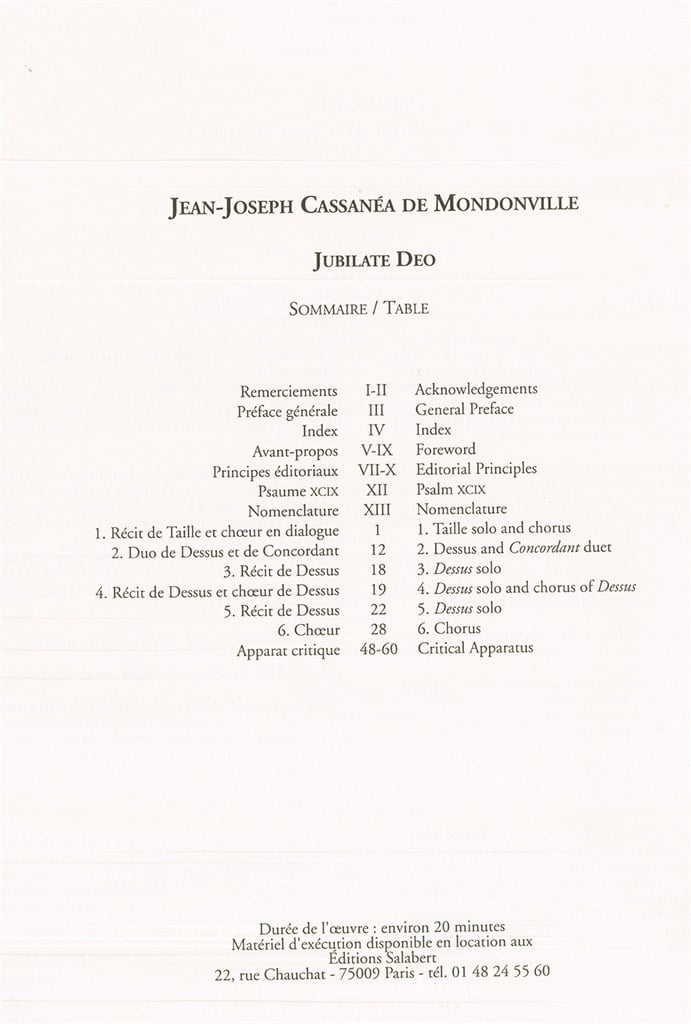 Jubilate Deo